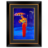 Umbrella Man with Cane