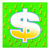 Dollar Sign (Green Bold)