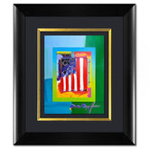 Flag with Heart