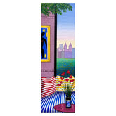 Striped Sofa Over CP