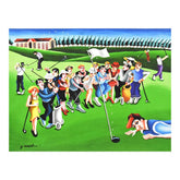 Playing Golf