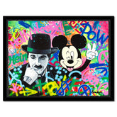 Chaplin & Mickey Mouse