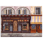 Homage to Mucha (Sidewalks of Paris)