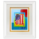 Flag with Heart