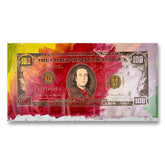 100 Dollar Steve Kaufman Bill