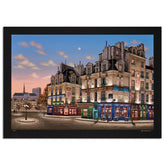 Notre Dame at Dawn (Black Paper)