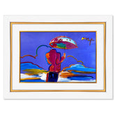 Umbrella Man at Sea