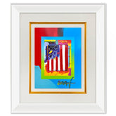 Flag with Heart