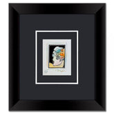 Lady with Profile and Flowers III