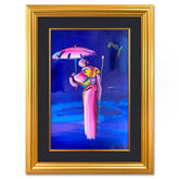 Umbrella Man with Cane