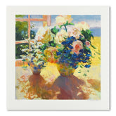 Peonies & Bachelor Buttons