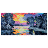 Reflection Of Sunset