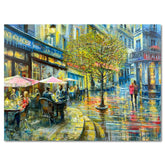 Evening Lights in Paris