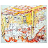 La Ferme Restaurant In Perigord, France