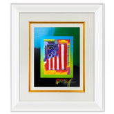 Flag with Heart