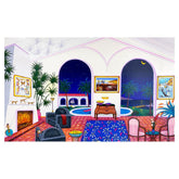 Interior with Salvador Dali