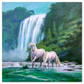 At the Waterfall