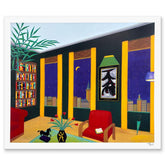 Interior with Abstract