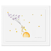 The Little Prince Flying Away