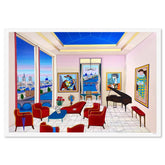 Interior with Four Picassos