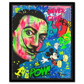 Playing His Mustache