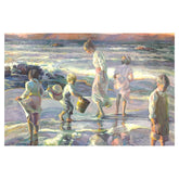 Frolicking at the Seashore