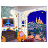 Interior with Magritte