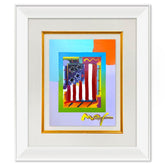 Flag with Heart