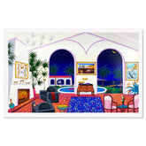 Interior with Salvador Dali