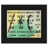 Woodstock Ticket