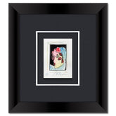 Lady with Profile and Flowers II