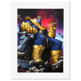 Thanos on Throne