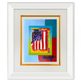 Flag with Heart