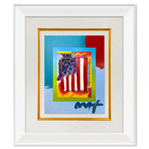 Flag with Heart