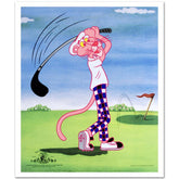 Pink Panther Golfing