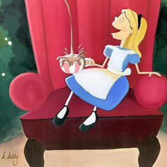 Alice in the Big Chair