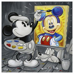 Mickey Paints Mickey