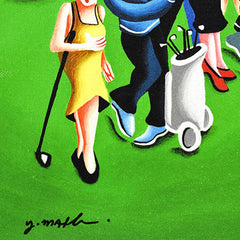 Playing Golf