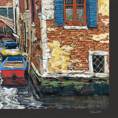Boats of Venice (Black)