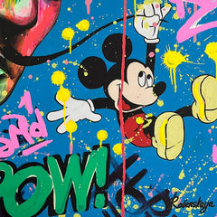 Playing His Mustache