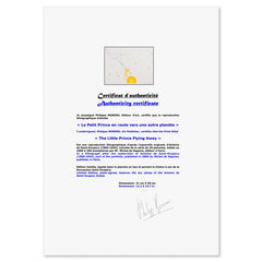 The Little Prince Flying Away