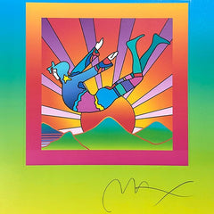 Cosmic Flyer With Sun on Blends Ver II