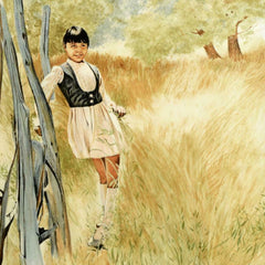 Girl in Meadow