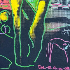 Salvador Dali Hand Holding Eggs