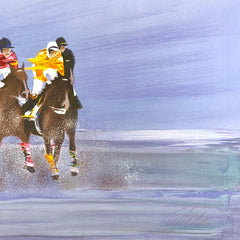 Training on the beach