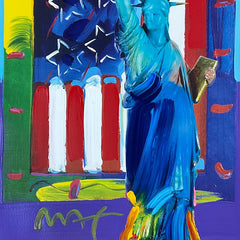 Full Liberty with Flag