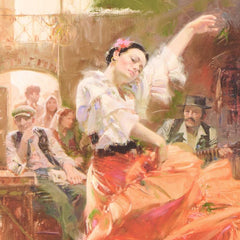 Flamenco In Red