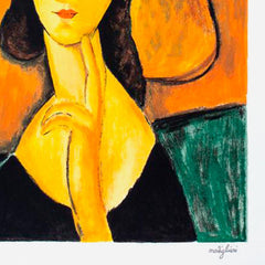 Protrait Of A Woman With Hat