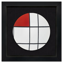 Composition with Yellow, Blue and Red
