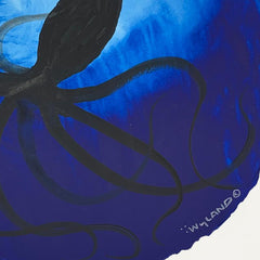 Octopus in the deep blue Sea